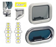 OPAL Bull-Augen Oval Modell 32 Aussenma 397 x 197mm
