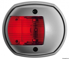 Navigationslicht aus der Serie Sphera grau RAL 7042 112,5 Grad rot Navigationslicht aus der Serie Sphera grau RAL 7042 112,5 Grad rot