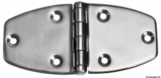 Feinguss-Scharnier 153x75x3,6mm Feinguss-Scharnier 153x75x3,6mm