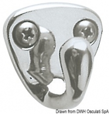 Haken 23x23mm rostfreiem Edelstahl AISI 316 Haken 23x23mm rostfreiem Edelstahl AISI 316