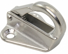 Fenderhaken aus Edelstahl 35 mm mit Schnappsicherung Fenderhaken aus Edelstahl 35 mm mit Schnappsicherung