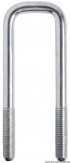 U-förmige Befestigungsklemmer für feste oder bewegliche Mittelrollen, 70mm, L=101mm