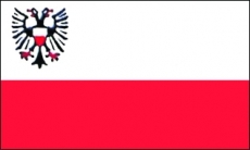 Flagge Lübeck 300 x 450mm Flagge Lübeck 300 x 450mm