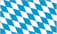 Flagge Bayern 300x450mm ohne Wappen Flagge Bayern 300x450mm ohne Wappen