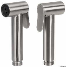 Elissa Duschbox und Dusche Tiger aus Edelstahl AISI 316, Nylon, wei� -Schlauch 2,5 m