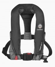Rettungsweste Automatik ohne Lifebelt CREWFIT sport 165N schwarz Rettungsweste Automatik ohne Lifebelt CREWFIT sport 165N schwarz