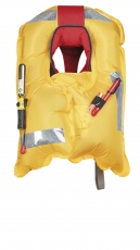 Rettungsweste Automatik mit Lifebelt Harness CREWFIT sport 165N schwarz