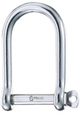 WICHARD Schlüsselschäkel ohne Steg extra Breit - Edelstahl rostfrei, 72 x 40 mm WICHARD Schlüsselschäkel ohne Steg extra Breit - Edelstahl rostfrei, 72 x 40 mm
