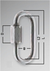 Schotschkel - Edelstahl rostfrei, 36 x 10 mm