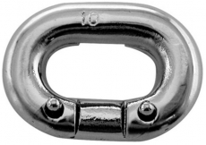 Kettennotglied zum Nieten - Edelstahl rostfrei, 35 x 9 mm Kettennotglied zum Nieten - Edelstahl rostfrei, 35 x 9 mm