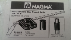 MAGMA Grillhalterung zur Relingmontage fr Rohr 22/25mm