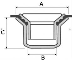 Schlauchbootventil Luftventil zum Aufblasen/Entleeren von Schlauchbooten Nr 2