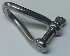 Gedrehter Schkel aus Mikrofusions-Edelstahl 10mm