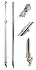 Ausziehbare Halterohre für Verdecke 1 Paar 22mm 25mm Ausziehbare Halterohre für Verdecke 1 Paar 22mm 25mm