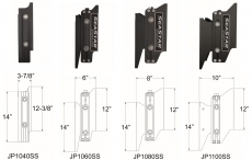 Manual Jackplates (handbedient) Seastar 4 Inch