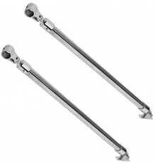Hinterarm-Set 2 Sttzen fr Sonnenvedeck Untersttzung Rohr 22mm