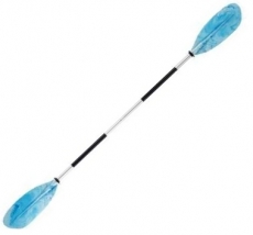 Asymetrisches Doppelpaddel 230 cm blau Asymetrisches Doppelpaddel 230 cm blau