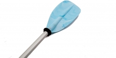 Asymetrisches Doppelpaddel 230 cm blau