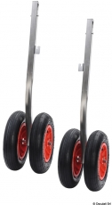 Sliprder fr Schlauchboote Typ HOCHKLAPPBAR und AUSZIEHBAR Heavy Duty lange Luftkammer und Doppelreifen