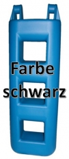 Treppenfender 3-Stufen: 25 x 12 x 75 cm - 4,0 kg schwarz Treppenfender 3-Stufen: 25 x 12 x 75 cm - 4,0 kg schwarz