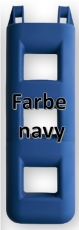 Treppenfender 3-Stufen: 25 x 12 x 75 cm - 4,0 kg dunkelblau navy