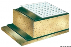 Schallschutzplatte m.Glasfaser 100x150 cm 28 mm