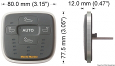Schalttafel ACS R von MENTE MARINE f�r Kontrolle der Querneigung