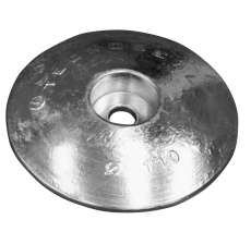 Ruderblatt und Trimm Anode schwere Ausführung Durchmesser 110mm Aluminium Ruderblatt und Trimm Anode schwere Ausführung Durchmesser 110mm Aluminium