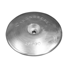 Ruderblatt und Trimm Anode Durchmesser 190mm Aluminium