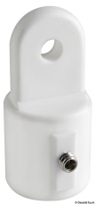 Endstück aus Nylon für Rohre Ø 22 mm Endstück aus Nylon für Rohre Ø 22 mm