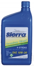 4-TAKT 10W-30 Marine-Motoröl von Sierra 1 Quart 4-TAKT 10W-30 Marine-Motoröl von Sierra 1 Quart