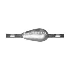 Anoden für Bolzenmontage tear drop bolt on 200mm 0,25kg Magnesium
