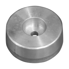 Rumpf und Heckanoden Disc anode for Stern Zink 1,88kg