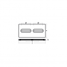Anoden anschraubbar Plattenanoden USA plate 305X152X13 Aluminium