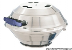 Kohlegrill von der Firma Magma � Au�en 381mm