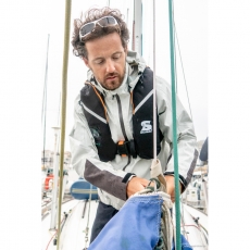 Automatik Weste Secumar Survival 275 dunkelblau/orange