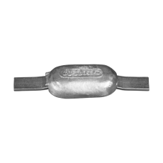 Anschweiß Anode ovaler Typ mit Lasche Series fino Tecnoseal Aluminium 0,46 Kg