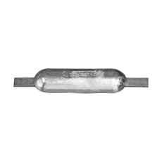 Anschweiß Anode ovaler Typ mit Lasche Series fino Tecnoseal Aluminium 1,0 Kg Anschweiß Anode ovaler Typ mit Lasche Series fino Tecnoseal Aluminium 1,0 Kg