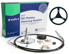 Teleflex Safe-T QC kompl mit Steuerrad. Steuerseele 19 Fuß 579cm Teleflex Safe-T QC kompl mit Steuerrad. Steuerseele 19 Fuß 579cm