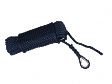 Ankerleine PP Druchmesser 10mm Lnge 30m navyblau