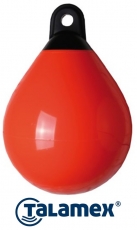 Kugelfender mit schwarzem Kopf 35 x 48 cm Farbe orange Kugelfender mit schwarzem Kopf 35 x 48 cm Farbe orange
