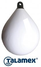 Kugelfender mit schwarzem Kopf 65 x 88 cm Farbe wei