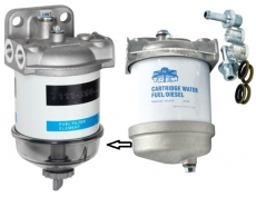 Dieselfilter mit Wasserabscheider und ohne Schauglas maximaler Durchfluss 100l/h