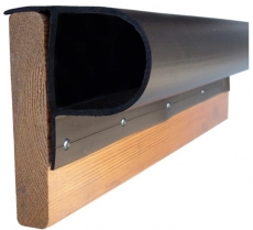 Steg-Profilleisten P-Profil 2,4m schwarz