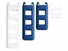Treppenfender 1-Stufen: 25 x 12 x 36 cm - 2,0 kg Farbe: wei