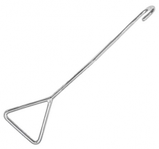 Schleusenhaken Edelstahl Länge 75 cm Schleusenhaken Edelstahl Länge 75 cm