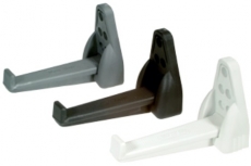 Fusttze klappbar Kunststoff aus glasgefllten Nylon Farbe wei