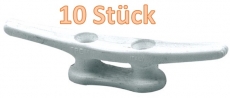10 x Kunststoffklampen weiß Lochabstand 21mm 10 x Kunststoffklampen weiß Lochabstand 21mm