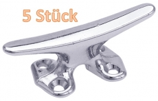 5 x Klampen Messing verchromt Hornlänge 75mm 5 x Klampen Messing verchromt Hornlänge 75mm