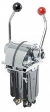 Zweihebelschaltung B 322 Ultraflex Einmotorig Gas und Schalthebel Lauf: Einzel